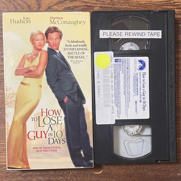 How To Lose A Guy In 10 Days VHS - Picture 2 of 4